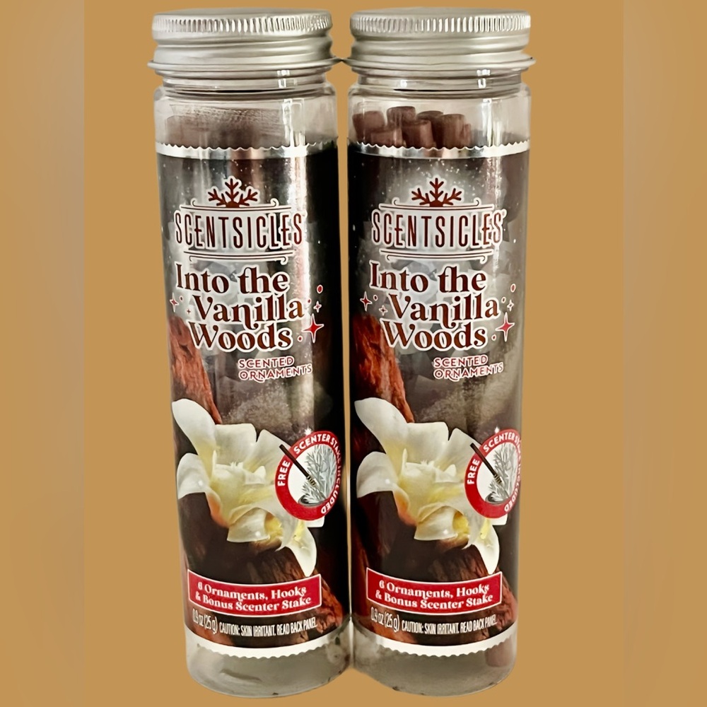 NWT 2 PACK SCENTSICLES INTO THE VANILLA WOODS BUNDLE
